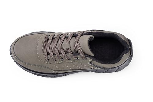 Mr.Right Men's Walking Hiking Shoes Lightweight Non Slip Work Sneakers for Outdoor Comfort3