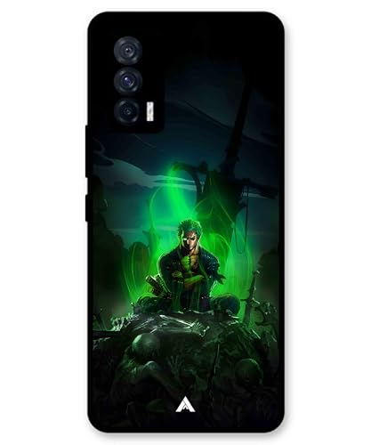 Image of Premium Anime 1 Case for iQOO Neo 5 (Glossy Finish) Soft-Touch Metal TPU Back Cover, Shockproof, Designer, Aesthetic Mobile Phone Case