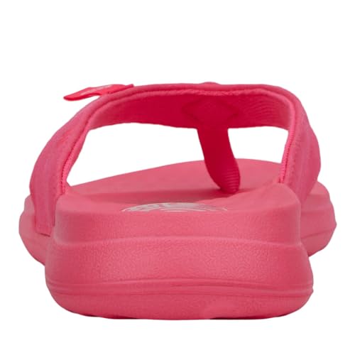 HEYDUDE Women's Christi Flip Mono Flip Flop Sandal, Electric Pink, Size 8 - image 8