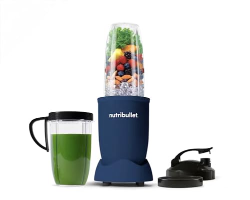 NutriBullet Pro 900W Personal Blender, Single Serve, 32 oz Cup, Matte Indigo