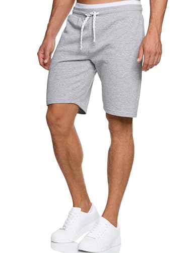Indicode Herren Aldrich Sweatshorts mit Kordelzug | Herrenshorts...