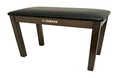 YAMAHA Banquette pour Piano, Bois, Noyer foncé - Les Beatles, Paul McCartney, John Lennon, RIngo Starr, George Harrison YAMAHA Banquette pour Piano, Bois, Noyer foncé