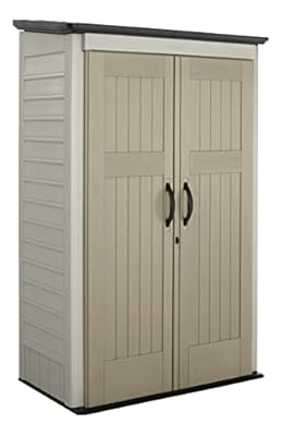 Rubbermaid Large Vertical Storage Shed 31" L x 52" W x 81" H