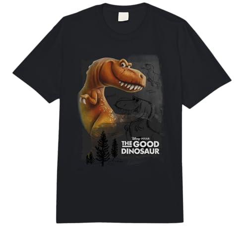 Disney Pixar The Good Dinosaur Ramsey Sketch Movie Poster Comfort Colors Adult Heavyweight T-shirt