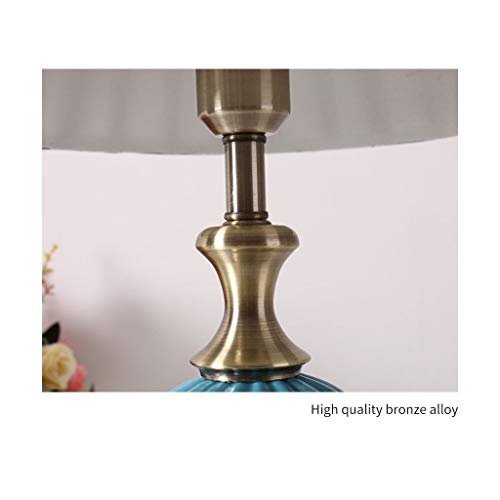 Lampe de table de chevet lampe de table de chevet bleue salon