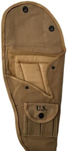M1 Carbine Paratrooper Jump Case Canvas Marked SEMS 1942 Khaki