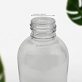 BIOHY Butelka z rozpylaczem (przezroczysta) 250 ml (pojedyncza) | odporny na działanie środków chemicznych, rozpylacz z pompką do środków czyszczących, oleju i innych | butelki z pompką do rzemiosła