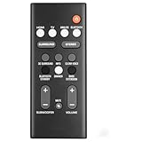 VAF7640 VAF76400 Replacement Remote Control for Yamaha Soundbar VAF7640 ATS-1080 ATS1080 YAS-108 YAS108 Home Theater Audio Soundbar System