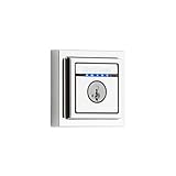 Kwikset 99250-208 Kevo Contemporary Bluetooth Deadbolt, Polished Chrome