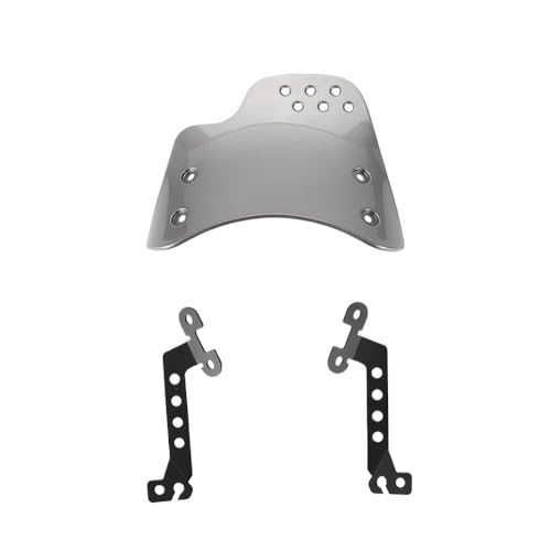 Protection Vent Moto Efficace : Pare-Brise Universel 5-7 Pouces Contre la Fatigue