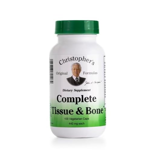 Complete Tissue and Bone Formula Dr. Christopher 100 VCaps 440 MG Each