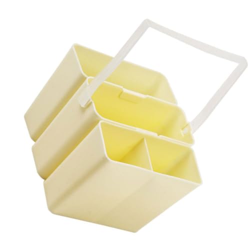 IWOWHERO Painting Brush Washer Plastic Paint Brush Holder Brush Watercolor Brush Bucket Multi-Function Pen Wash Bucket