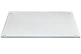 ENVISIONED Glass Serving Platter and Cutting Board Small 7