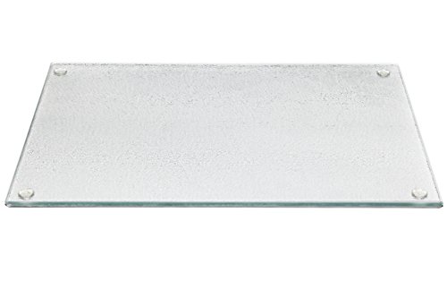 ENVISIONED Glass Serving Platter and Cutting Board Small 7