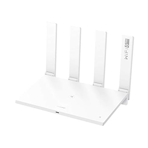 Huawei WiFi AX3 Pro WS7200 Wi-Fi 6 Plus Quad-core Router Mesh WiFi 6 System MU-MIMO Dual Band Gigabit Wireless Internet Router White (Advanced Model)