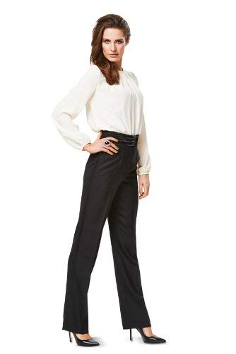 Patron Burda 6245 Blouse tunique femme encolure en V fermeture dos boutonnée du 36 au 46