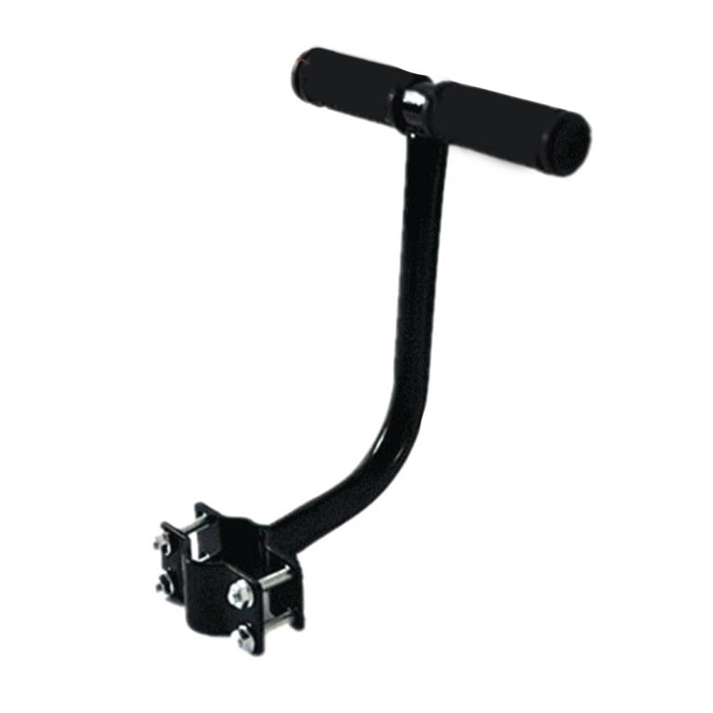 BildeeMait for Bicycle Child Safety Armrest for Rear for Seat, Steel Handle Bar with Non-Slip Pad for Ebike MTB, Fits 25.4-31.8mm for Seat Tube, Black