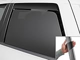 WeatherTech Custom Fit Side Window Deflectors for Dodge Durango (81696IM), Dark Tint
