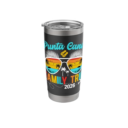 Punta Cana Family Trip 2026 Punta Cana Family Vacation Stainless Steel Insulated Tumbler