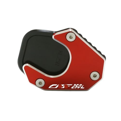 Extension de béquille moto CRF250L idéale pour le camping et le trail aventure