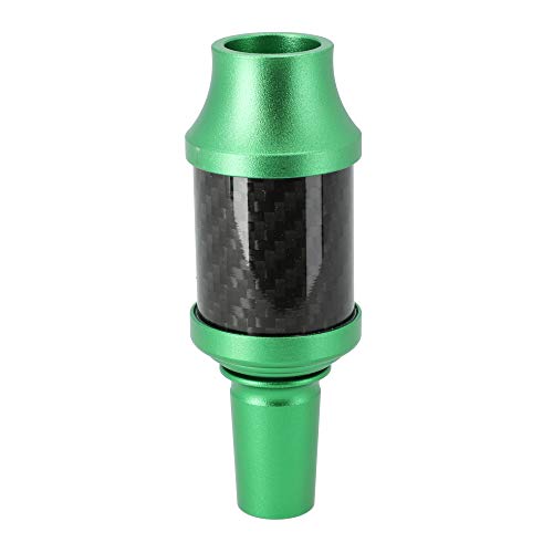 AO® Carbon Molassefänger Aluminium (Grün) I Molassefänger aus hochwertig eloxiertem Aluminium mit Carbon-Mittelteil I…