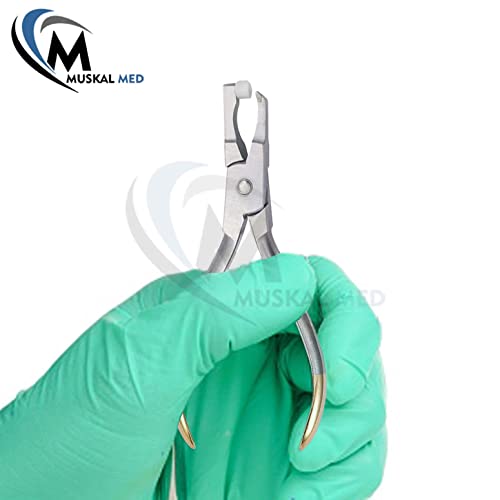 MuskalMed Orthodontic Band Removing Plier, Molar Band Remover Forceps