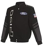 Herren Ford F150 Truckjacke eine bestickte Baumwoll-Twill Jacke. Diese Ford F150 Jacke für Herren ist die beste, die Sie in F150 Bekleidung finden können.