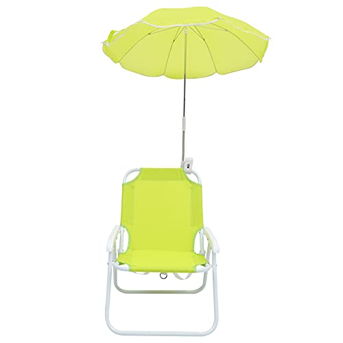 Sosoport 1Set Outdoor Portable Umbrella Beach Chair Lounge Chair Sun Block Stool #TOP5