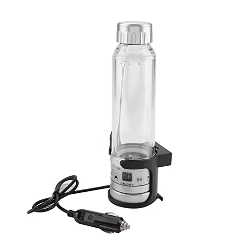 Tetera eléctrica para auto 12V/24V 280ml cristal miniatura 3