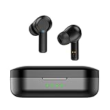 auriculares bluetooth xiaomi 【Práctico Estuche de Carga Rápida】 Cada auricular funciona durante 4 horas.Se devuelven a las cajas de carga portátiles y se cargan automáticamente 5 veces, lo que permite un tiempo de reproducción adicional de 20 horas.Nuestros tapones auditivos incluso apoyan la recarga rápida: cárguelo durante 30 minutos y úselo durante 2 horas.
