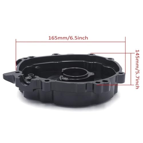 Tapa de cárter hermética para YZF-R1 2015-2024 con junta de estator anticaídas 4