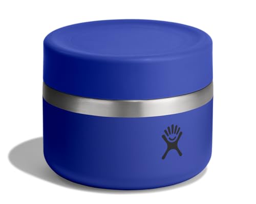 Image of Hydro Flask Food Jar - Insulated Stainless Steel, Snack Travel Container for Hot Food & Soup 12 Oz Capri Blue
