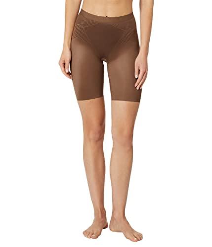 Image of SPANX Thinstincts 2.0 Midthigh - Tights for Women - Stretchy Fit - Quick-Dry Fabric - Elasticized Waistband