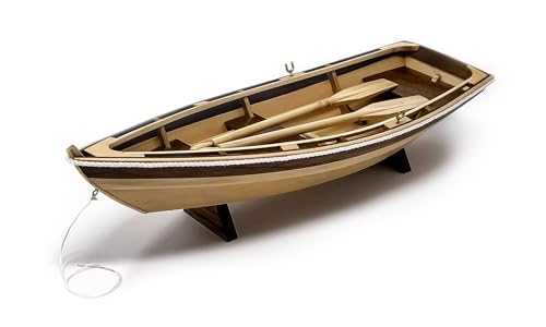 Midwest Dinghy Wooden Ship Model Building Kit for Adults DIY Woodcraft Self Assembly