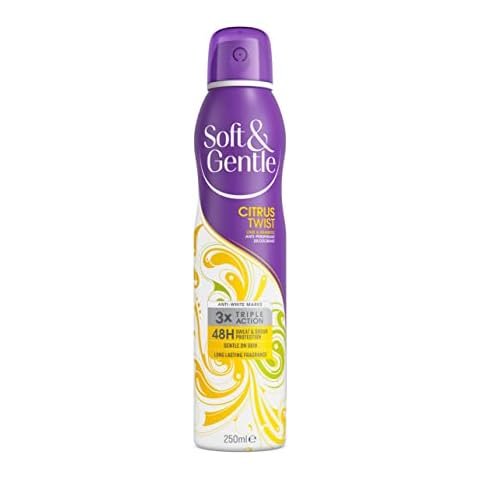 Soft & Gentle Citrus Twist Deodorant Spray Cover
