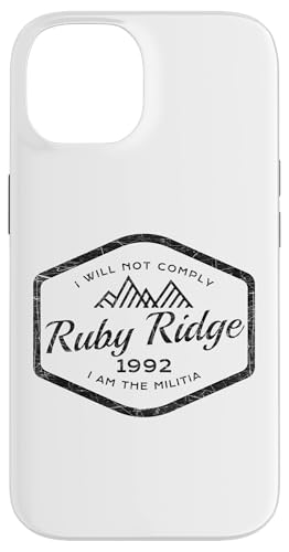 Ruby Ridge 1992 I Will Not Comply I Am the Legionnaire �o�b�W �X�}�z�P�[�X iPhone 14 �p