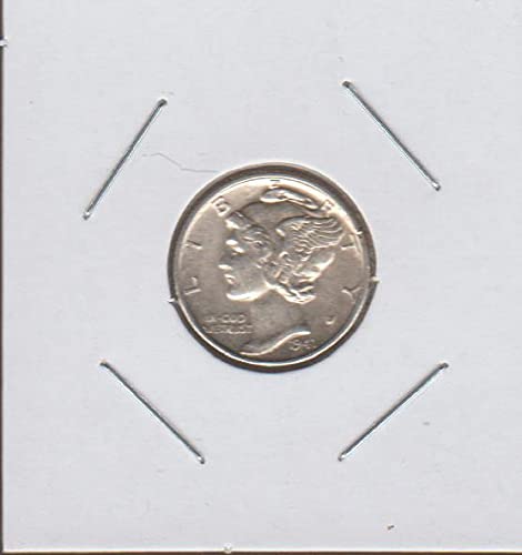 1941 Winged Liberty Head or "Mercury" (1916-1945) Dime Superb Gem Uncirculated