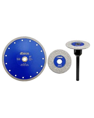 SHDIATOOL Disque diamant meuleuse et mini-lames de scie carrelage