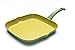 Olivilla OL8328N Bistecchiera antiaderente all'Olio D'Oliva 100% Made in Italy, Alluminio, Verde Oliva, 28 x 28