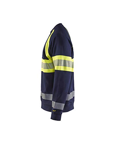 Pull haute visibilité contre le manque de visibilité Blaklader bleu L