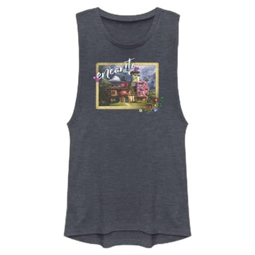 T-Shirt Encanto Disney Femme - Débardeur Muscle Imprimé Photo Disney