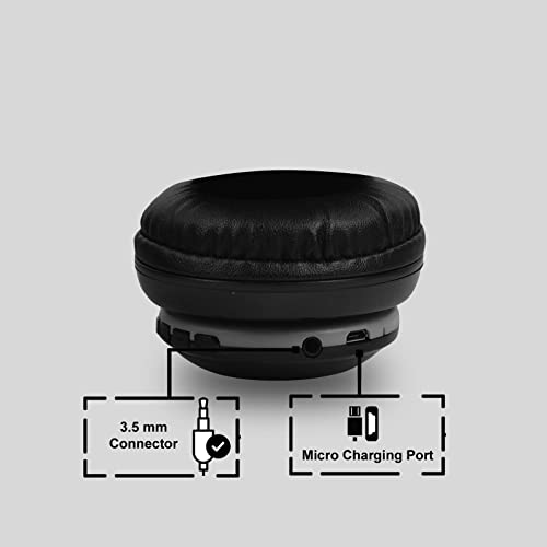 Image of Hitage BTH-386 Premium Headphone Clear Bass & Sound Colorful Gleming Light 12 Hours Playtime Bluetooth Headset