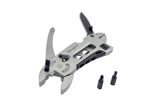 Image of Multitool Wrench set 7 Tools /Pliers /Wire Cutter /Flat Screwdriver Adjustable Multi Purpose Stainless Steel Tool