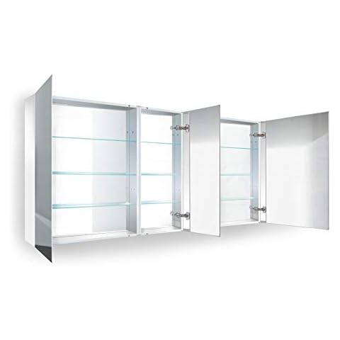 Krugg 60 Inch Tri-View Medicine Cabinet Cover