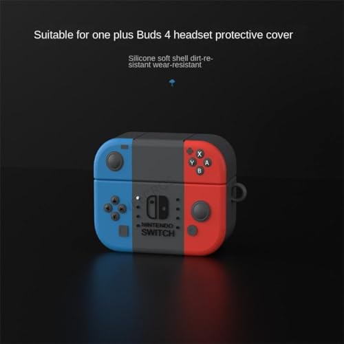 Image of WELCROS Soft Silicone Protective Case Cover for OnePlus Buds 4 (Game Console)