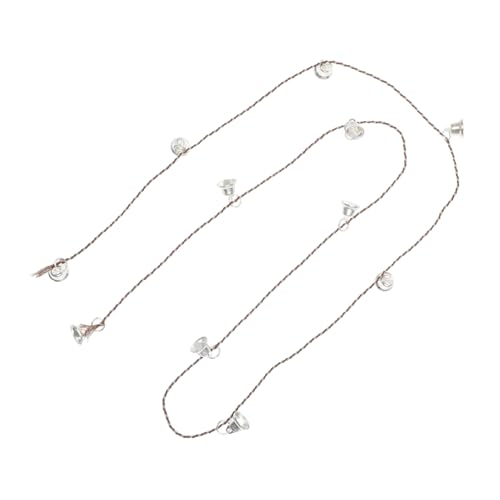 Cabilock Suspension Cloche en Métal Ouvert Décoration Festive pour Jardin et Cour Ornement Suspendu