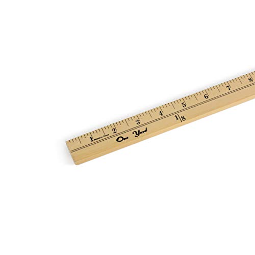 Dritz Wooden Yardstick, 1/4 X 36-Inch, Natural #TOP1
