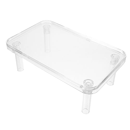 Abaodam 1 Set Decorative Chinchilla Platform Transparent DIY Hamster Playground Cozy Accessory for Hamster Cages Smooth Surface for Pets Comfortable Sleeping Bed