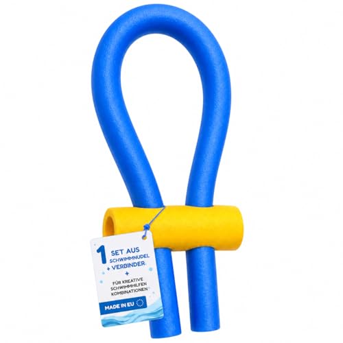 Schwimmnudel Set 160 cm Poolnudel & Schwimmhilfe für Kinder und Erwachsene Schwimmnudel & Verbinder Ideal für Pool Schwimmunterricht Wassergymnastik & Freizeit