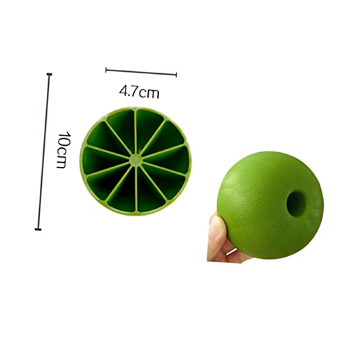 Molde para cubitos de hielo forma limón silicona 2 piezas miniatura 2